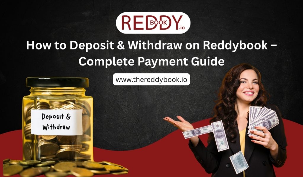 How to Deposite & Wothdrawal on reddybook